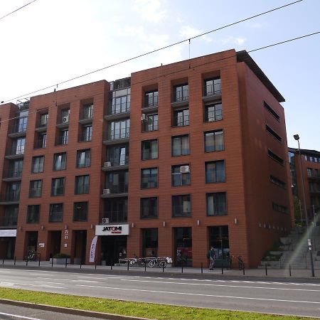 Modern Apartment In City Center Krakkó Kültér fotó
