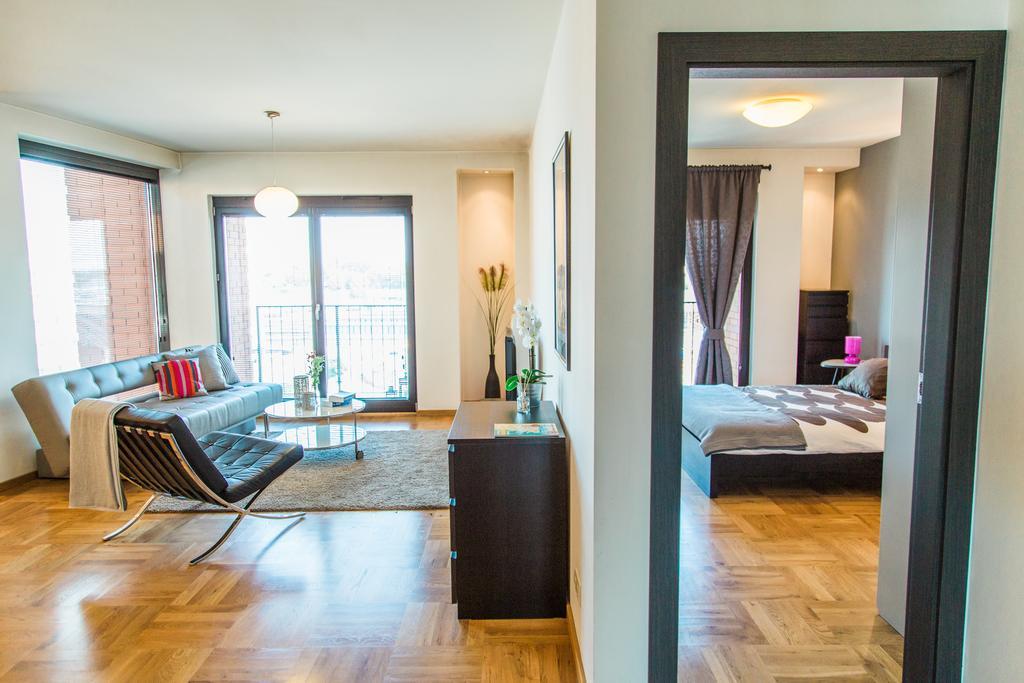 Modern Apartment In City Center Krakkó Kültér fotó