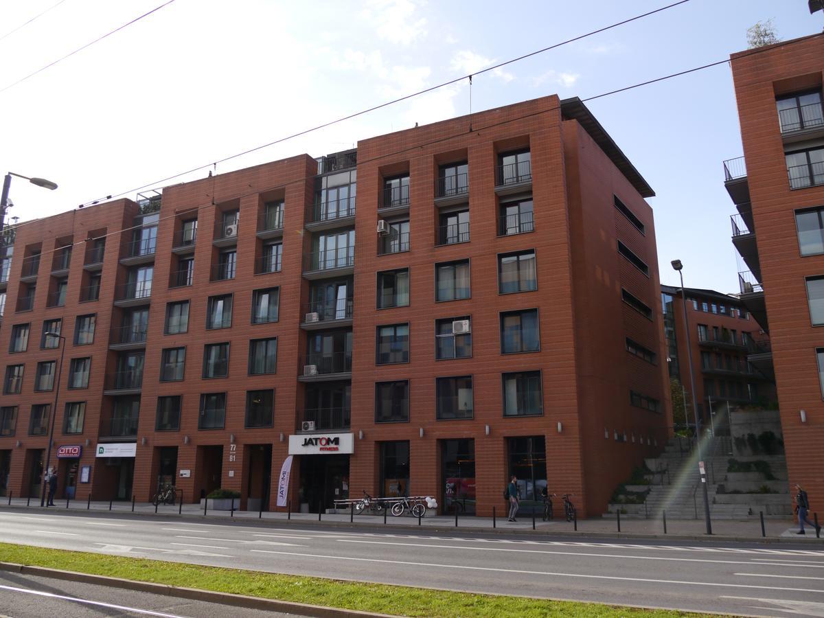 Modern Apartment In City Center Krakkó Kültér fotó